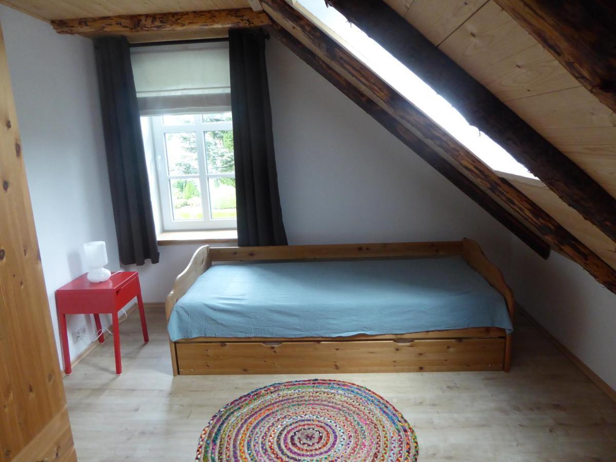 Ferienwohnung Gulf Im Gulfhof Am Kanal Grossefehn Dış mekan fotoğraf